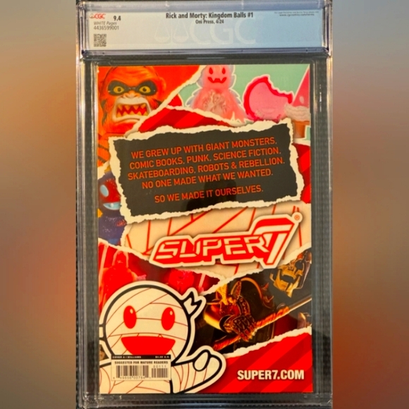 Rick and Morty: Kingdom Balls. Issue #1 1st Print CGC 9.4 - Picture 2 of 2